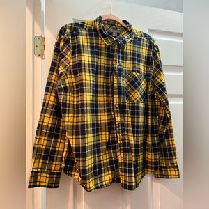 Long Sleeve Plaid Shirt